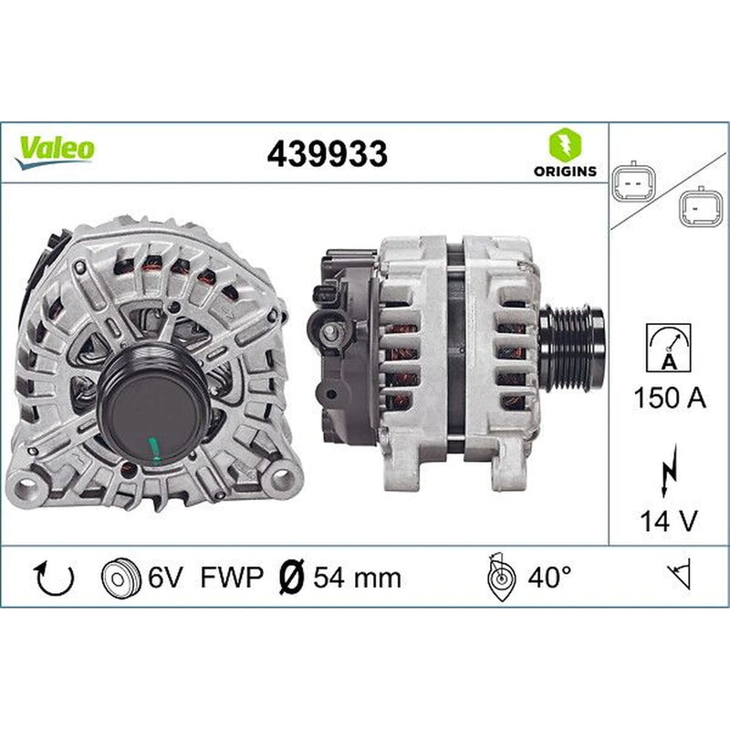 Valeo Car Alternator 12V 439933