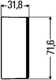 Hella 9HB 161 122-007 Cover