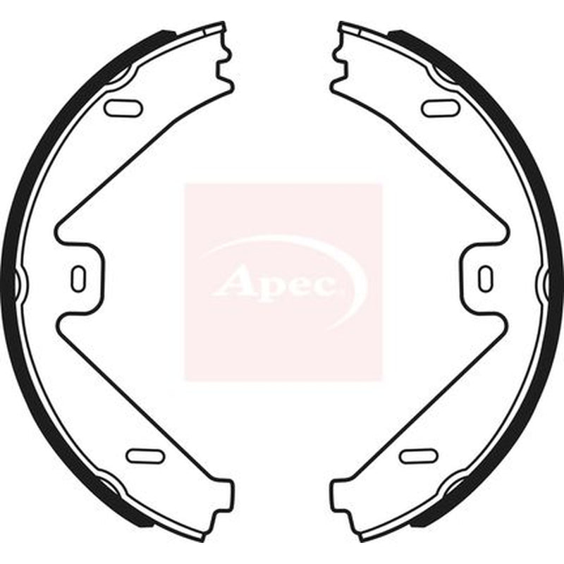 Apec Parking Brake Shoe Set SHU734
