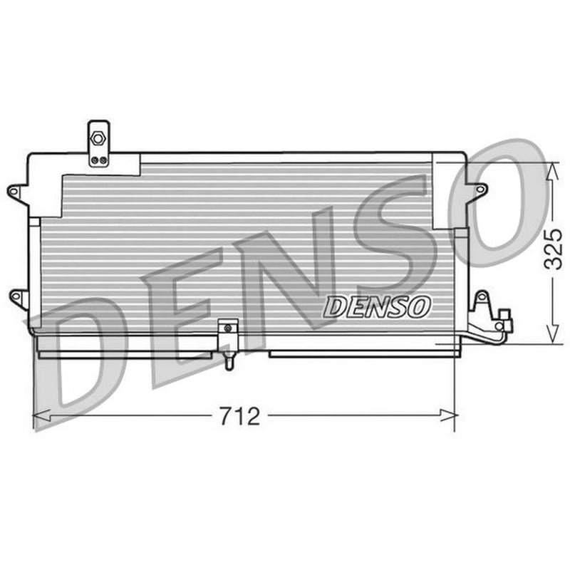 Denso Air Conditioning Condenser DCN32004