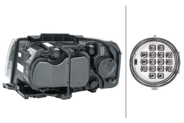 Hella Headlight Headlamp PY21W Right