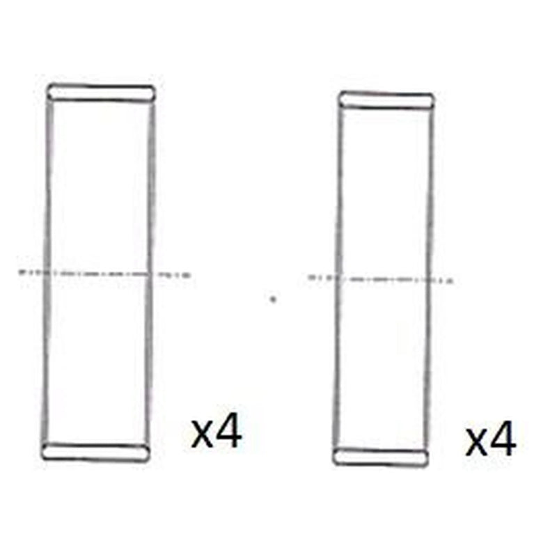 FAI Big End Bearing Set 47. BB2062-STD