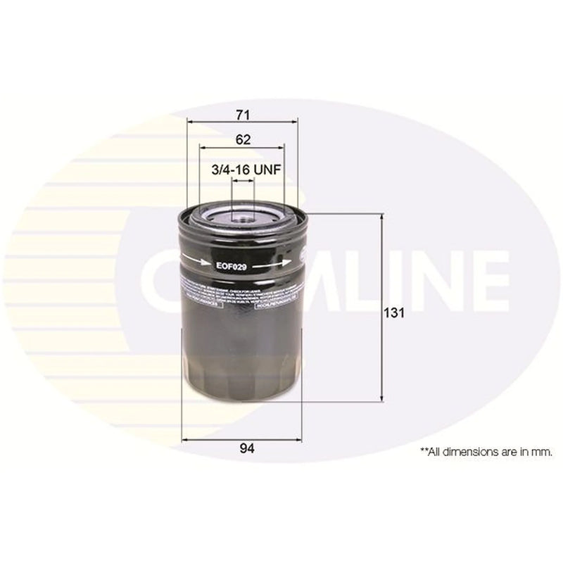 Comline Engine Oil Filter EOF029