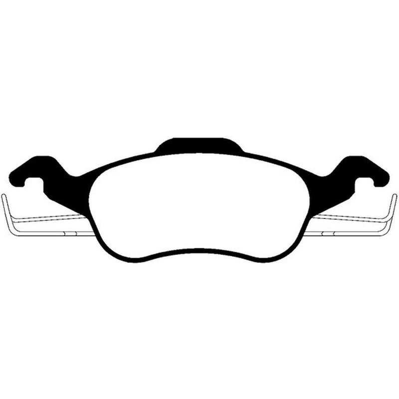 Abtex Front Brake Pad Set PLU3627