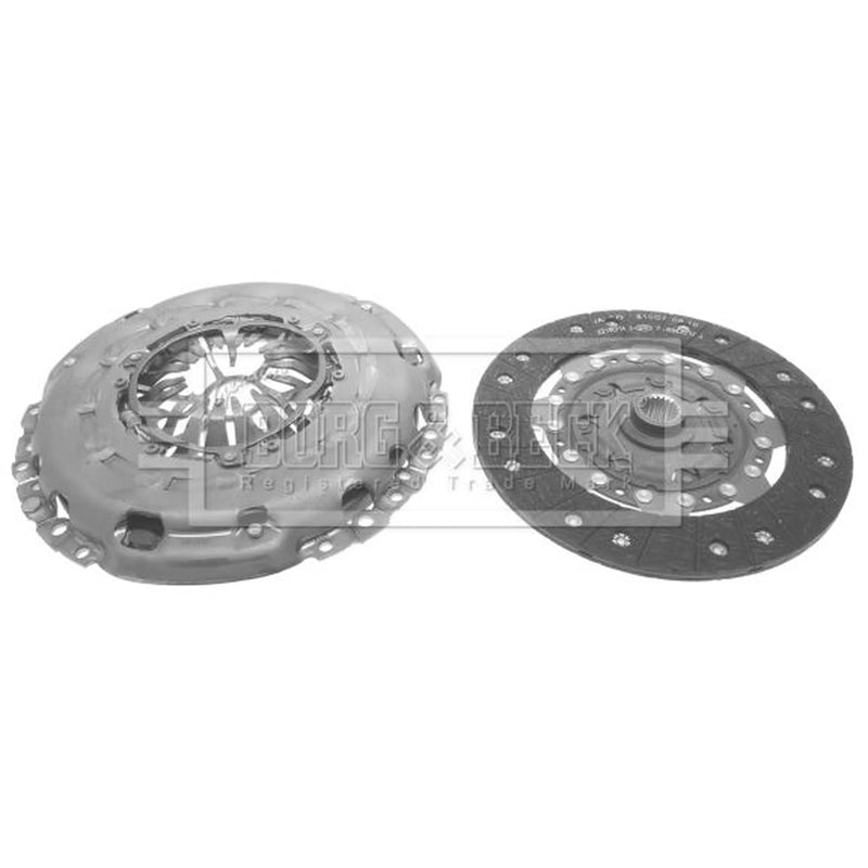 Borg & Beck Clutch Kit Set 3pc 228mm HK2614