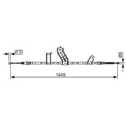 Bosch Handbrake Cable Right Rear 1 987 482 523