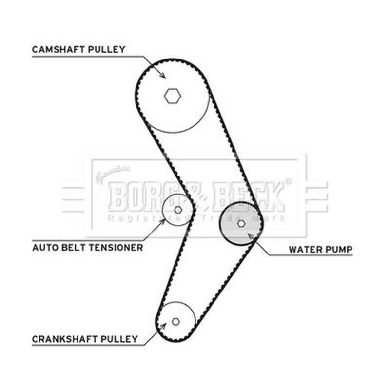 Borg & Beck Timing Belt & Water Pump Kit BTW1079