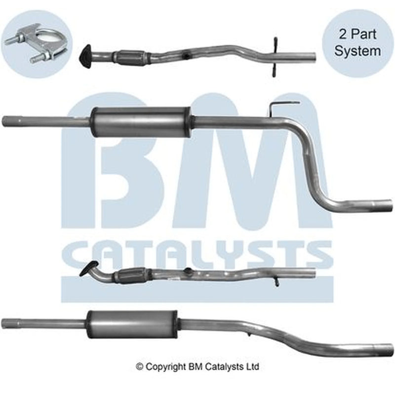 BM Catalysts Exhaust Pipe OD BM50965
