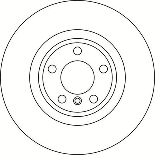 Abtex 2 x Vented Rear Brake Discs BD2138V