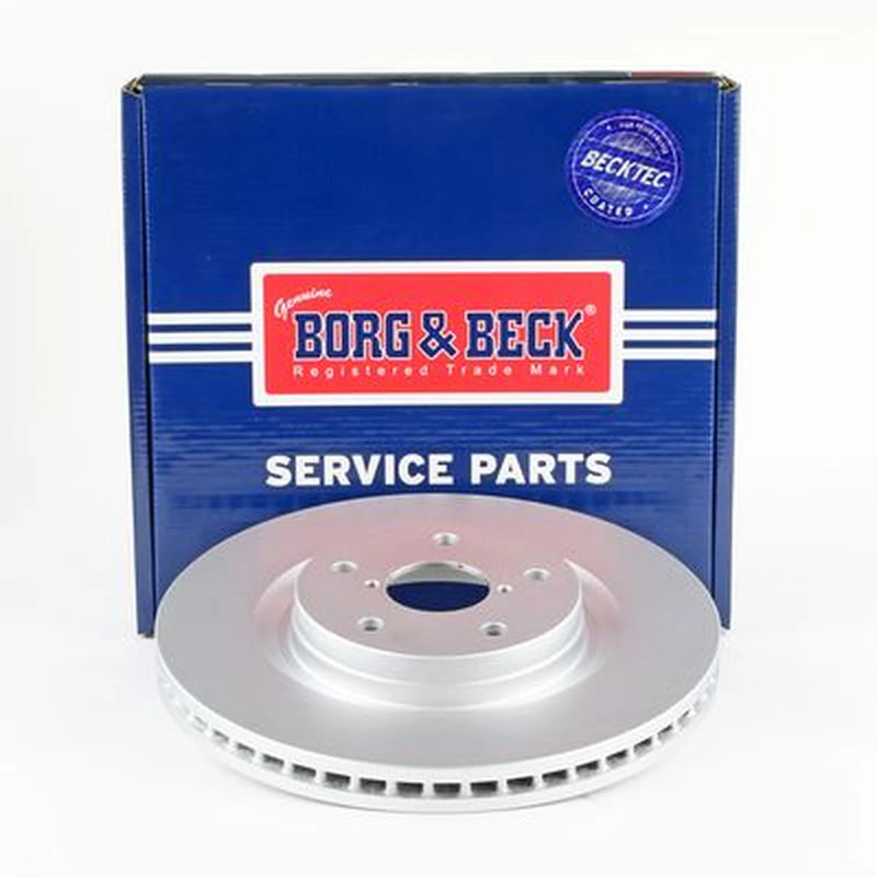 Borg & Beck 2 x Vented Front Brake Discs BBD6279S