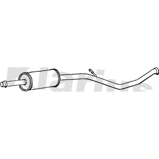 Klarius Box With Centre Pipe Centre PG651P