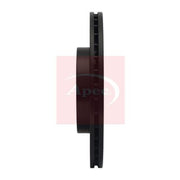 Apec 2 x Vented Front Brake Discs DSK2258