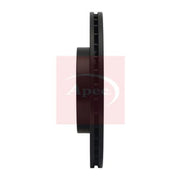 Apec 2 x Vented Front Brake Discs DSK2258
