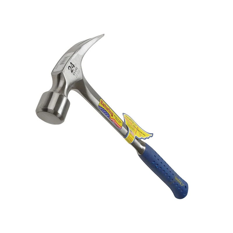 Estwing E3/24S Straight Claw Framing Hammer - Vinyl Grip 680g (24oz) - E3/24S