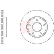 Apec 2 x Vented Front Brake Discs DSK2920
