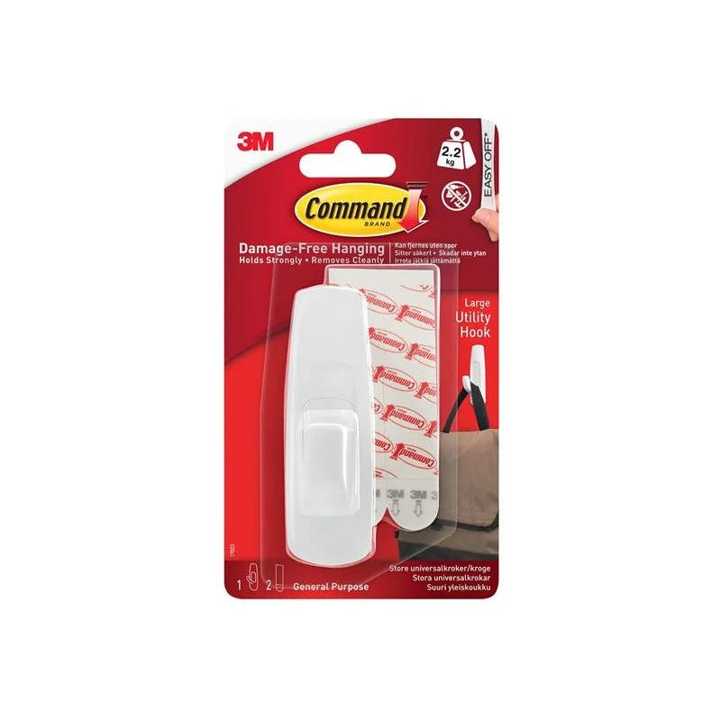 Command™ Command Large General Purpose Hooks x 1 17003 - 7100134221