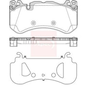 Apec Front Brake Pad Set PAD2361