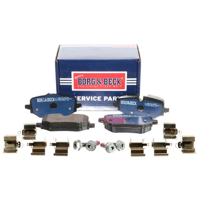 Borg & Beck 4 x Rear Brake Pad Set BBP2978