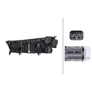 Hella Headlight Headlamp LED Right 1LX 014 952-541