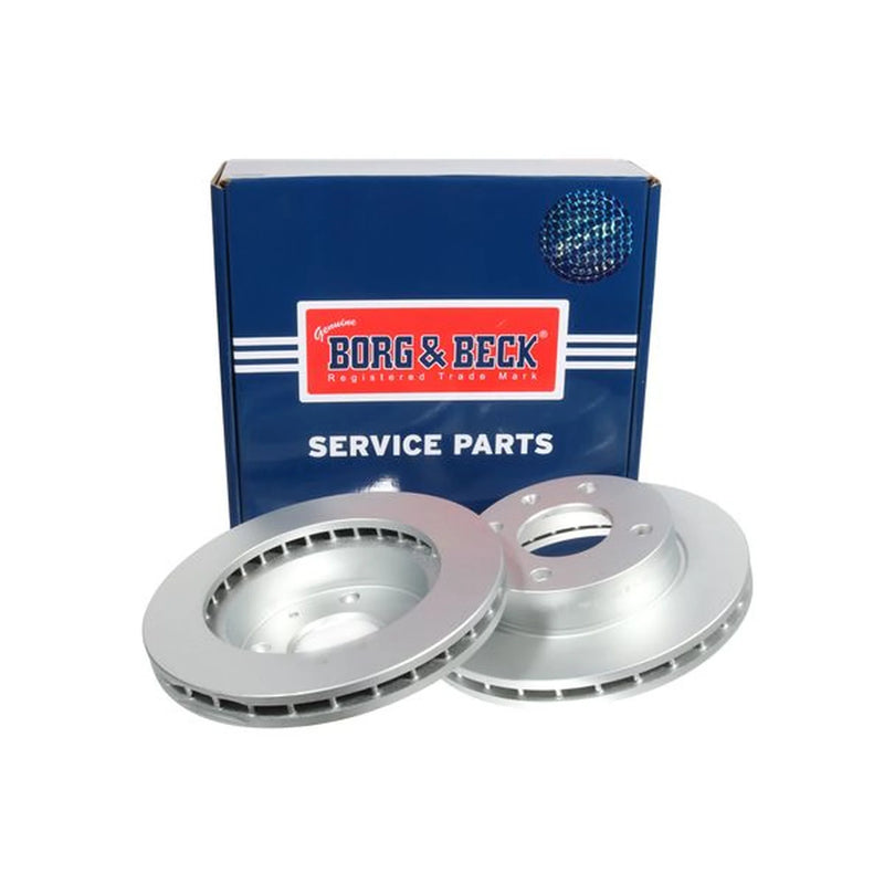 Borg & Beck 2 x Front Brake Discs BBD4686