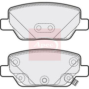 Apec Rear Brake Pad Set PAD2173