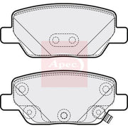 Apec Rear Brake Pad Set PAD2173