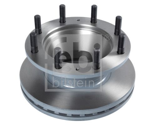 Febi 2 x Brake Disc Set Internally Vented Front