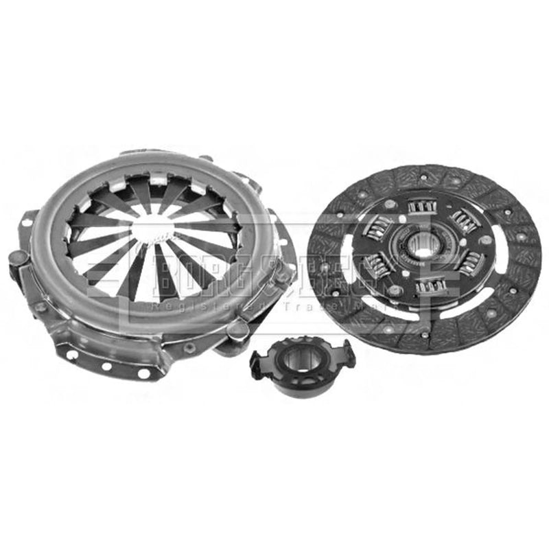 Borg & Beck Clutch Kit Set 3pc 181mm HK6338
