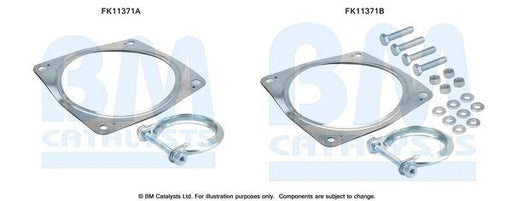BM Catalysts FK11371A Soot/Particulate Filter Mounting Kit Fits Citroen Peugeot BM - Town Parts