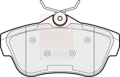 Apec Black Rear Brake Pad Set PAD1540B