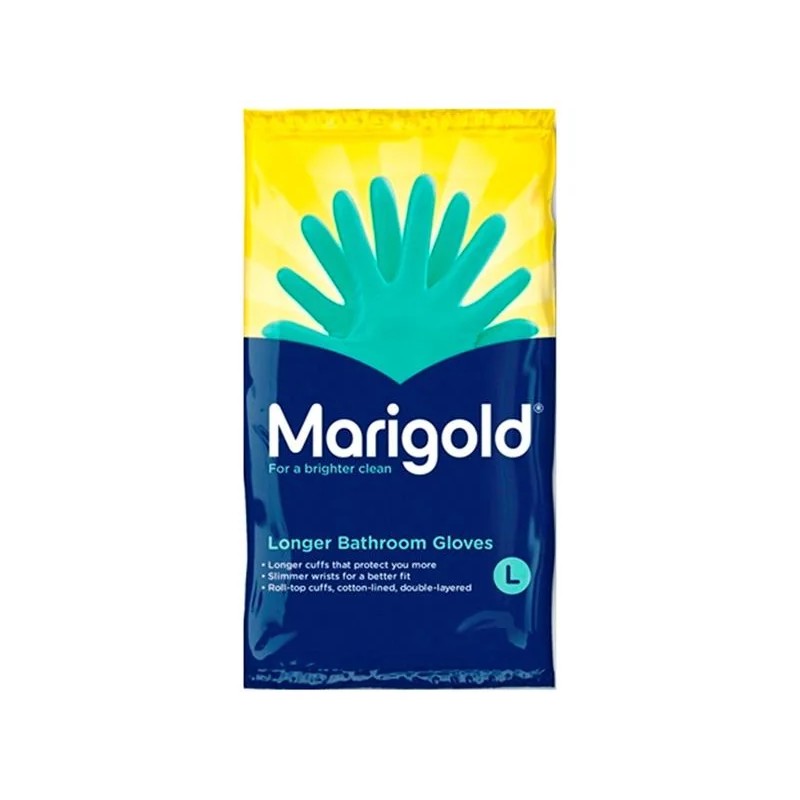 Marigold Bathroom Gloves Medium Green - 175486