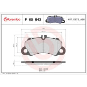 Brembo 4 x Front Brake Pad Set P65043