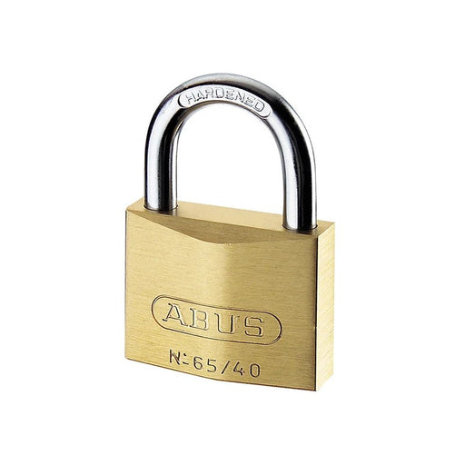 ABUS Mechanical 65/50mm Brass Padlock Master Keyed MK65501 - 10027481-01