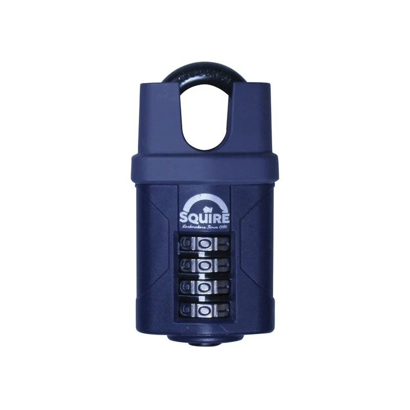 Squire Combination Padlock with Closed Shackle 40mm CP40CS - CP40CS