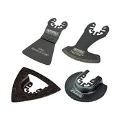 Faithfull Multi-Tool Tiling Kit, 4 Piece - FAIMFTKIT4