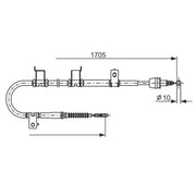 Bosch Handbrake Cable Right Rear 1 987 482 908
