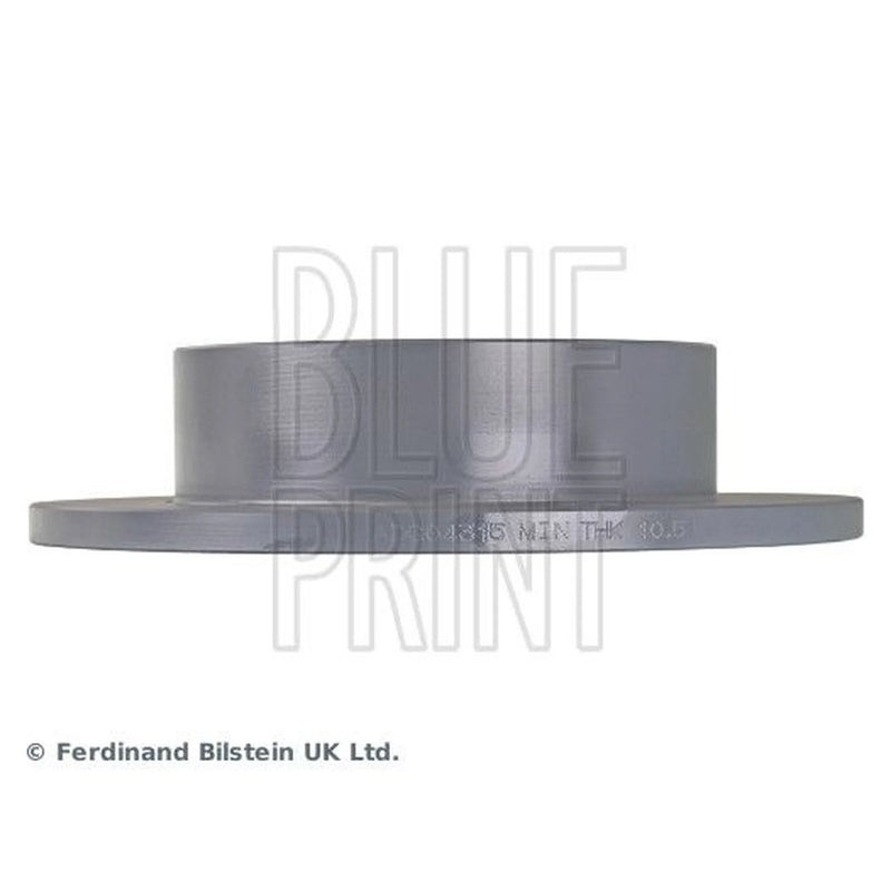 Blue Print 2 x Solid Rear Brake Discs ADG04315