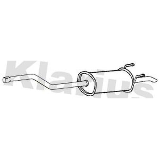 Klarius Box With Tail Pipe Rear GM1094H