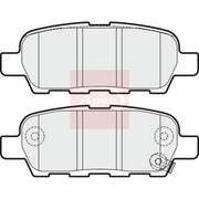 Apec Rear Brake Pad Set PAD1826
