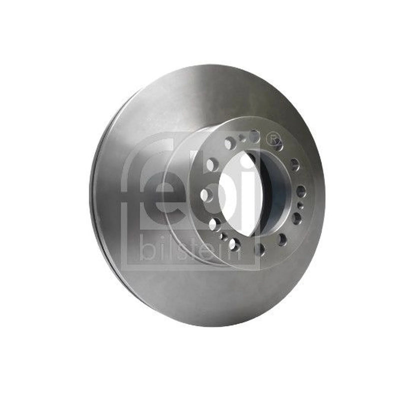Febi 2 x Internally Vented Front Brake Discs 12731