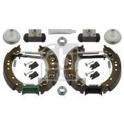Febi Brake Shoe Set Axle Kit Rear 37526