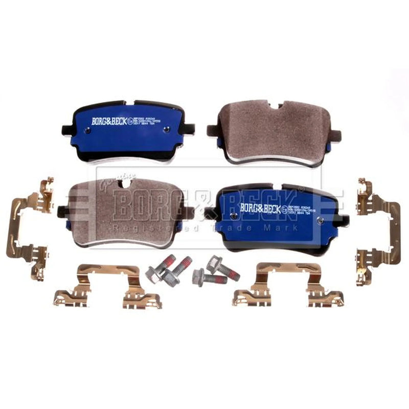 Borg & Beck 4 x Rear Brake Pad Set BBP2882