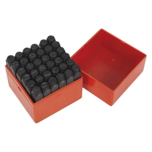 Sealey Letter & Number Punch Set 36pc 10mm AK8298 Sealey  - Town Parts