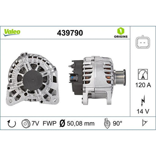 Valeo Car Alternator 12V 439790