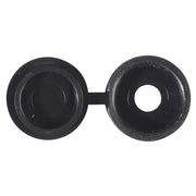 ForgeFix Hinged Cover Cap Black No. 6-8 Bag 100 - 100HCC2