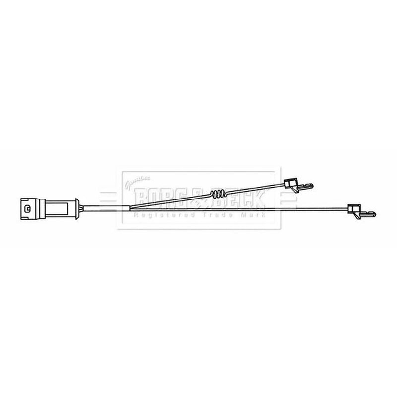 Borg & Beck Brake Pad Wear Sensor Front BWL33097
