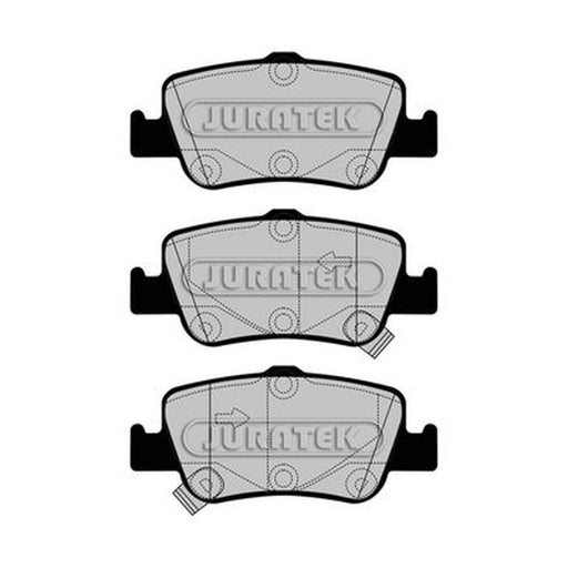Juratek Rear Brake Pad Set JCP4048