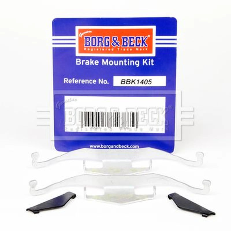 Borg & Beck Brake Pad Accessory Fitting Kit Front BBK1405