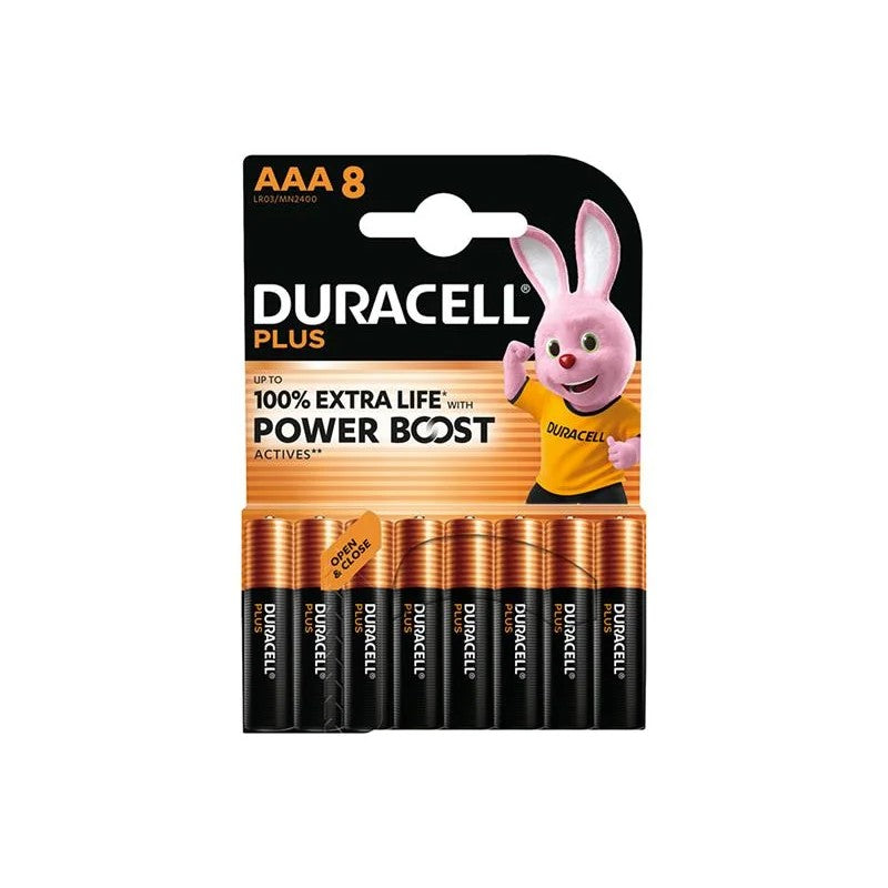 Duracell Plus Power + Power Boost AAA x 8 S30948 - S30948