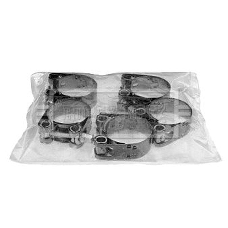 Borg & Beck 10 x Charge Air Hose Fastening Clamp Wide Thick BHC1101